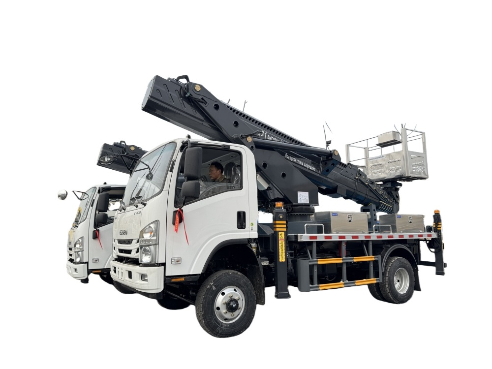 4WD ISUZU NPR 33M AERIAL PLATFORM TRUCK